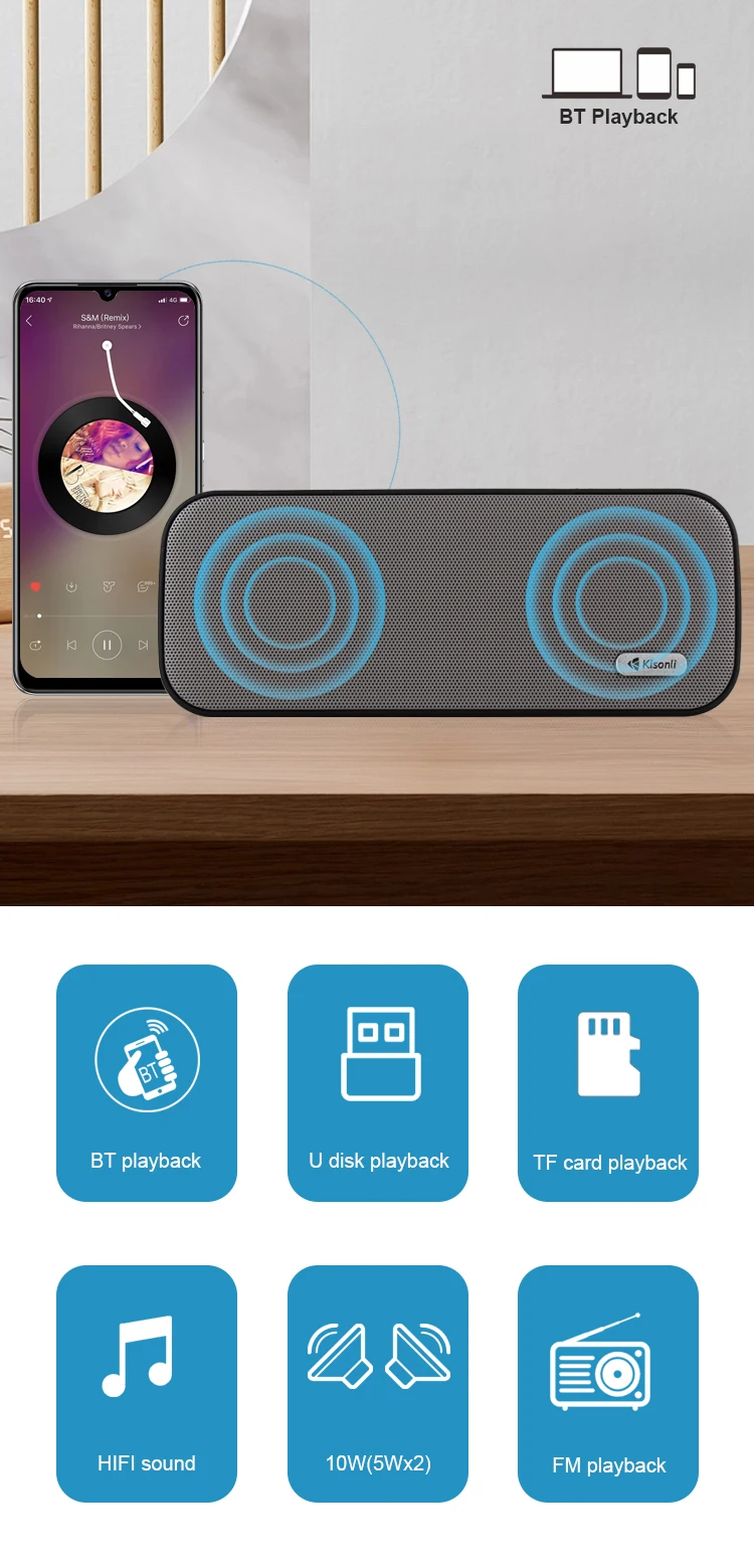 Enceinte Kensonic KS 2201 – Révisée, Garantie 1 An, Filaire