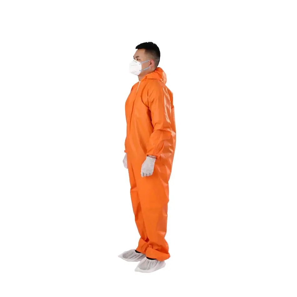 Protective Work Uniform for Farm Worker Disposable PP Colors Farming Coverall Work Wear Agriculture Body Protection