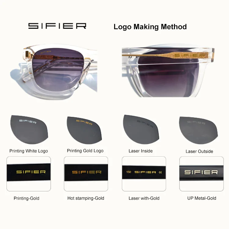 Sifier Custom High Quality Shades Sun Glasses 2024 Latest Designer Private Label Eyewear Eyeglasses Men Women OEM ODM Sunglasses