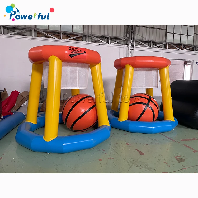 Portable Water Floating Inflatable Sports Game Inflatable Basketball ...