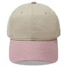 Pink and beige