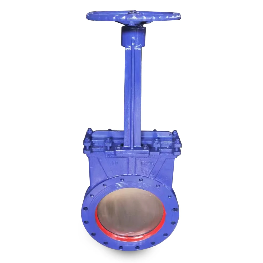 150LB 6 Inch WCB Carbon Cast Steel DUCTILE IRON API Manual Knife Gate Valve