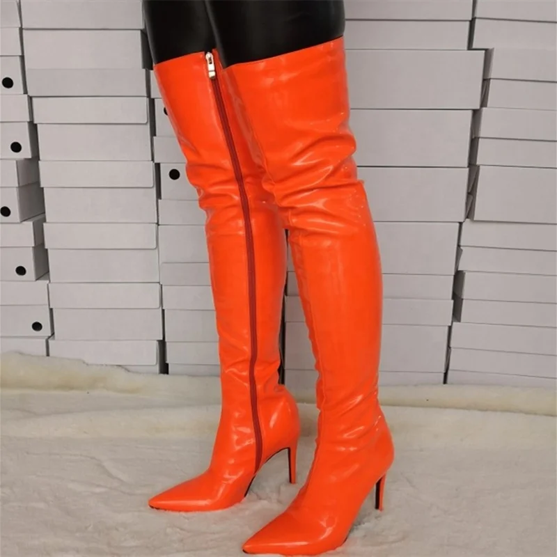 15 ideas de BOTAS NARANJAS | botas naranja, botas, naranja