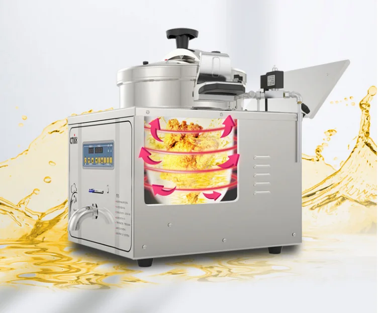 commercial 110 volt pressure fryer/broaster machine