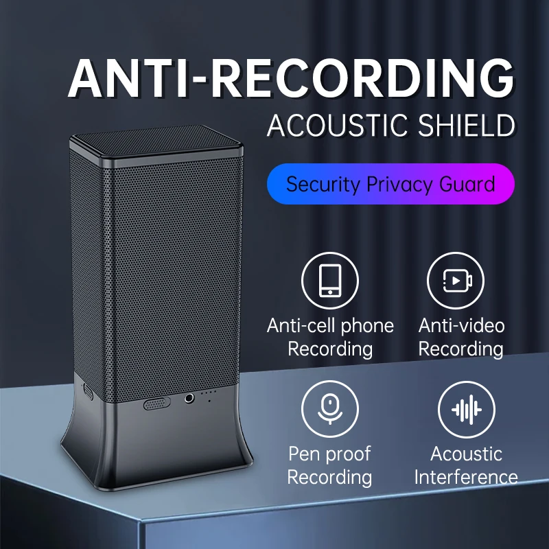 Anti-recording Blocker Recording Phone High-power Conference Privacy Microphone