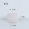 2 large eggshell bottles, white