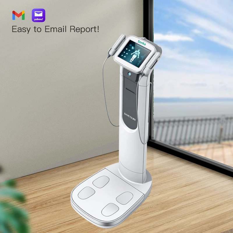 USA Design! Sonka Body X90 Device Barcode Body Composition Scanner Fitness Apparatus Nutrition Foot Analyzer