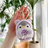 Purple lollipop with gold clasp