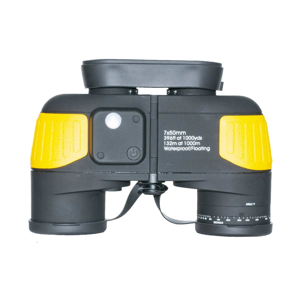 TRISTAR 7X50 Waterproof and Floating Marine Binoculars with Compass BAK4