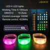 Control remoto de 10 zonas con 4 LED y 433MHz
