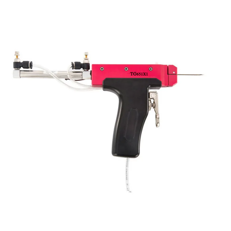 TG651X1 пневматический пистолет для тонких бирок с использованием 65 мм игольчатые булавки для бирок для одежды