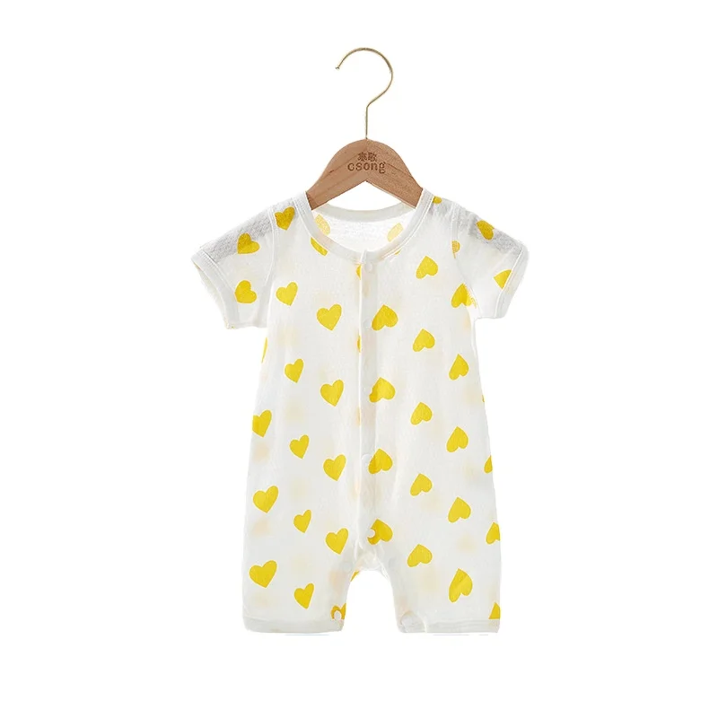 Хит продаж, новый слитный комбинезон с длинными рукавами для мальчиков и девочек, 100% хлопковая одежда для новорожденных