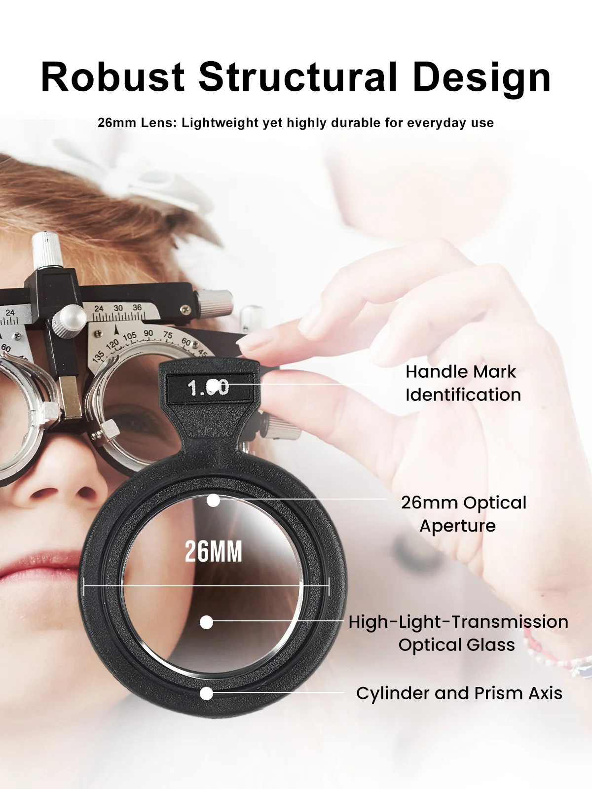 Eye Sight Examination Instrument Optical Optometry Test Box Equipment SL-266B Trial Lens Set