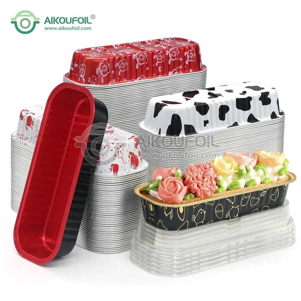 Takeaway Container Foil Loaf Pan Cake Pans Tools Disposable Baking Pans Aluminum Foil Baking Ware for Cake Cup
