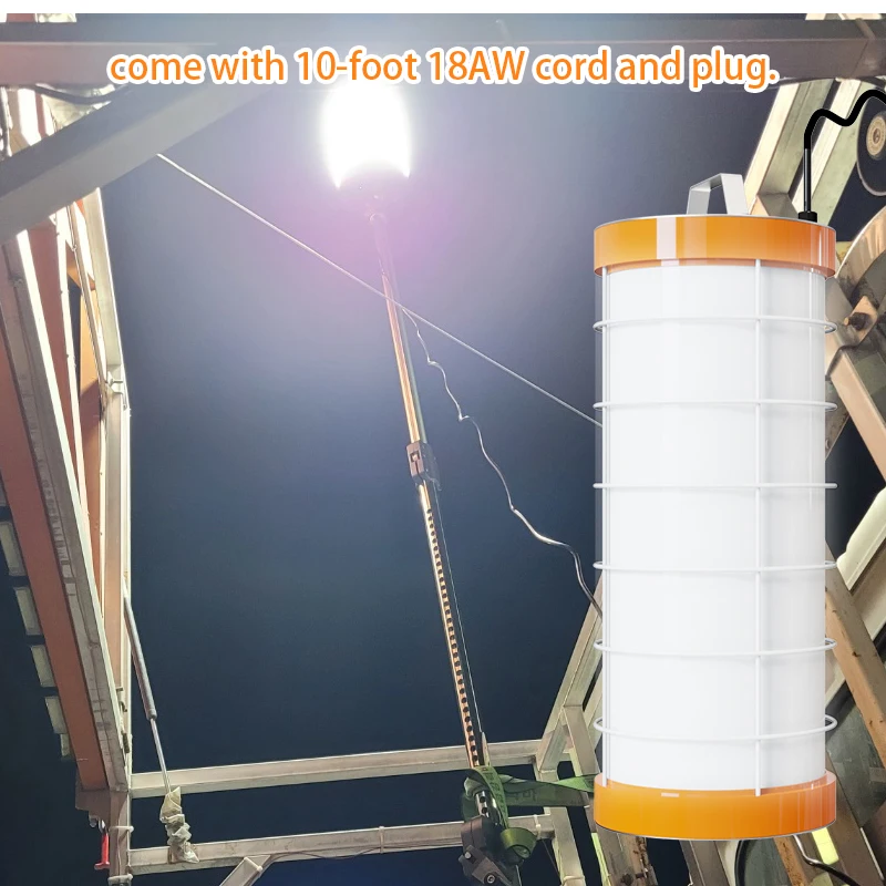 Work Lights Led Temporary 800W Waterproof IP65 Construction High Power Rechargeable Portable Work Light