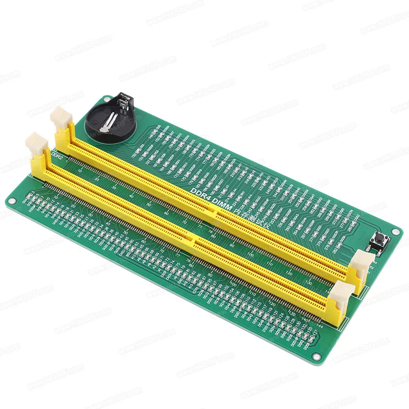 Testeur De Mémoire DDR4 Avec LED – Carte Diagnostic Pour PC Fixe – Alimentation USB-C Ou Pile - 5