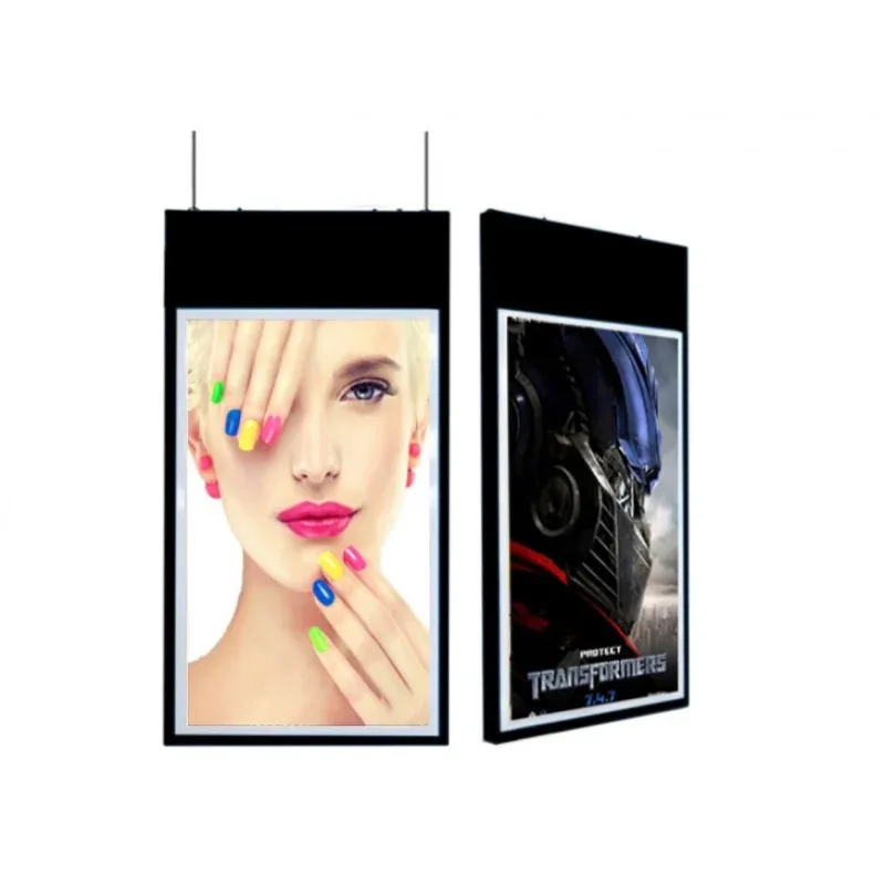 49-Inch hoge helderheid FHD/4K resolutie Android 1000-4000 hangende LCD reclame machine intelligente display voor liften  