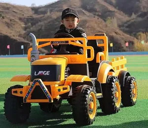 New Design Big Size 12v Kids Battery Car Toy Tractor for Sale