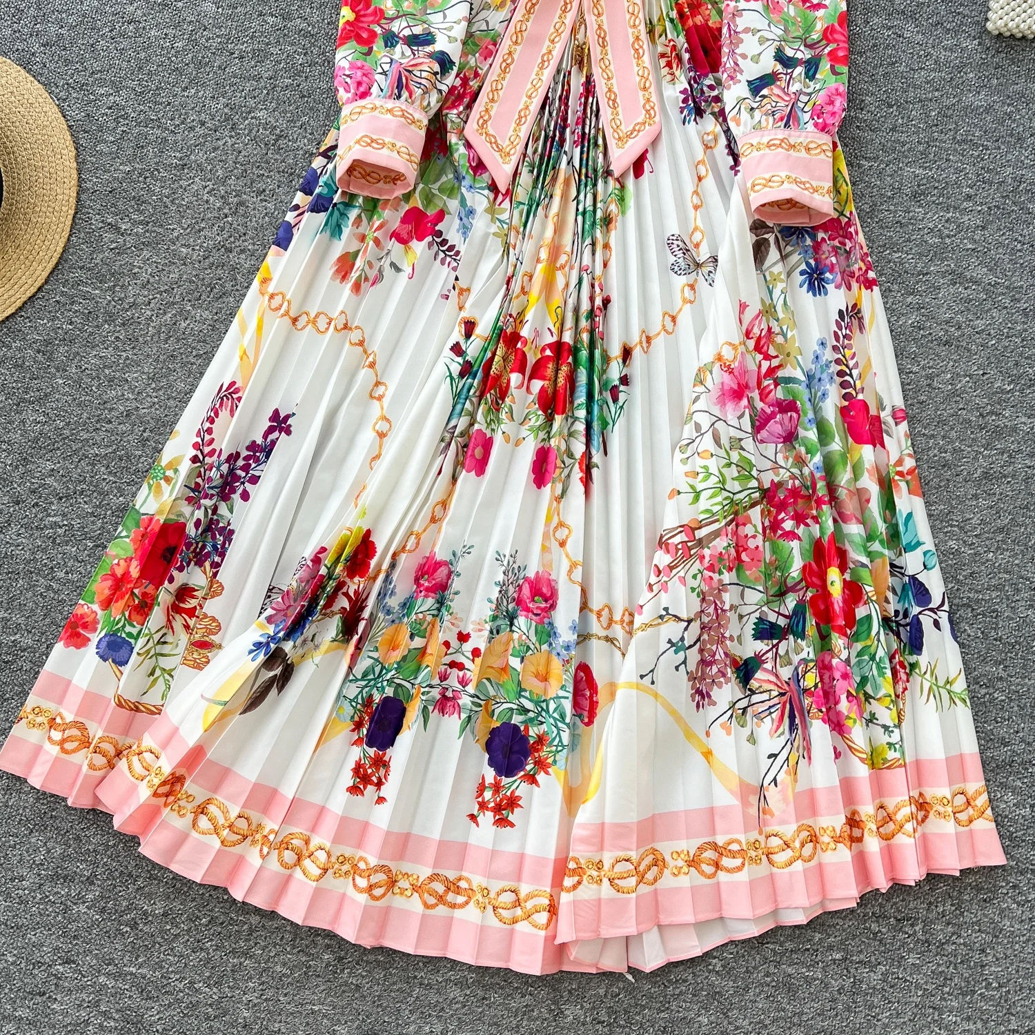 Shop Our European and American Fashion Lace Patchwork Dress