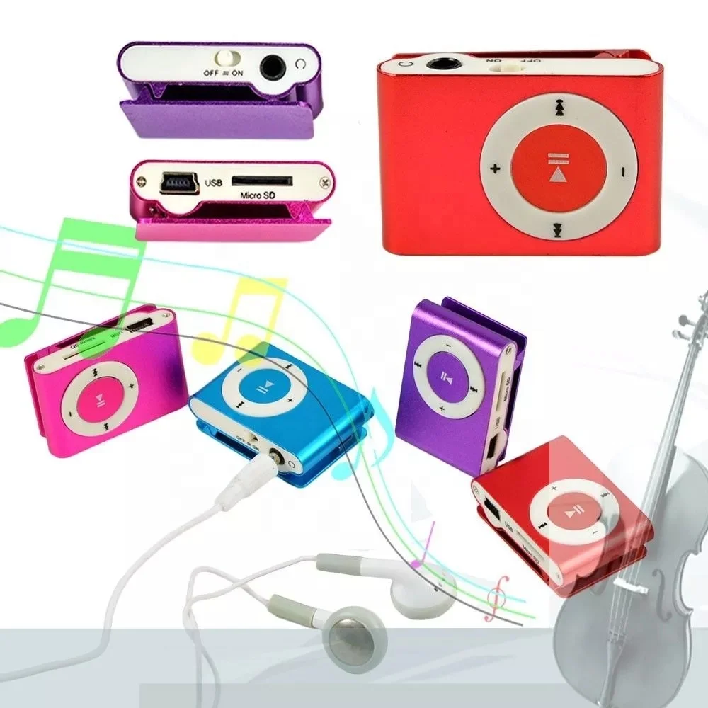 O Mais Novo Mini MP3 Player Clip Para Estudantes Leitores De Música - Foto 4