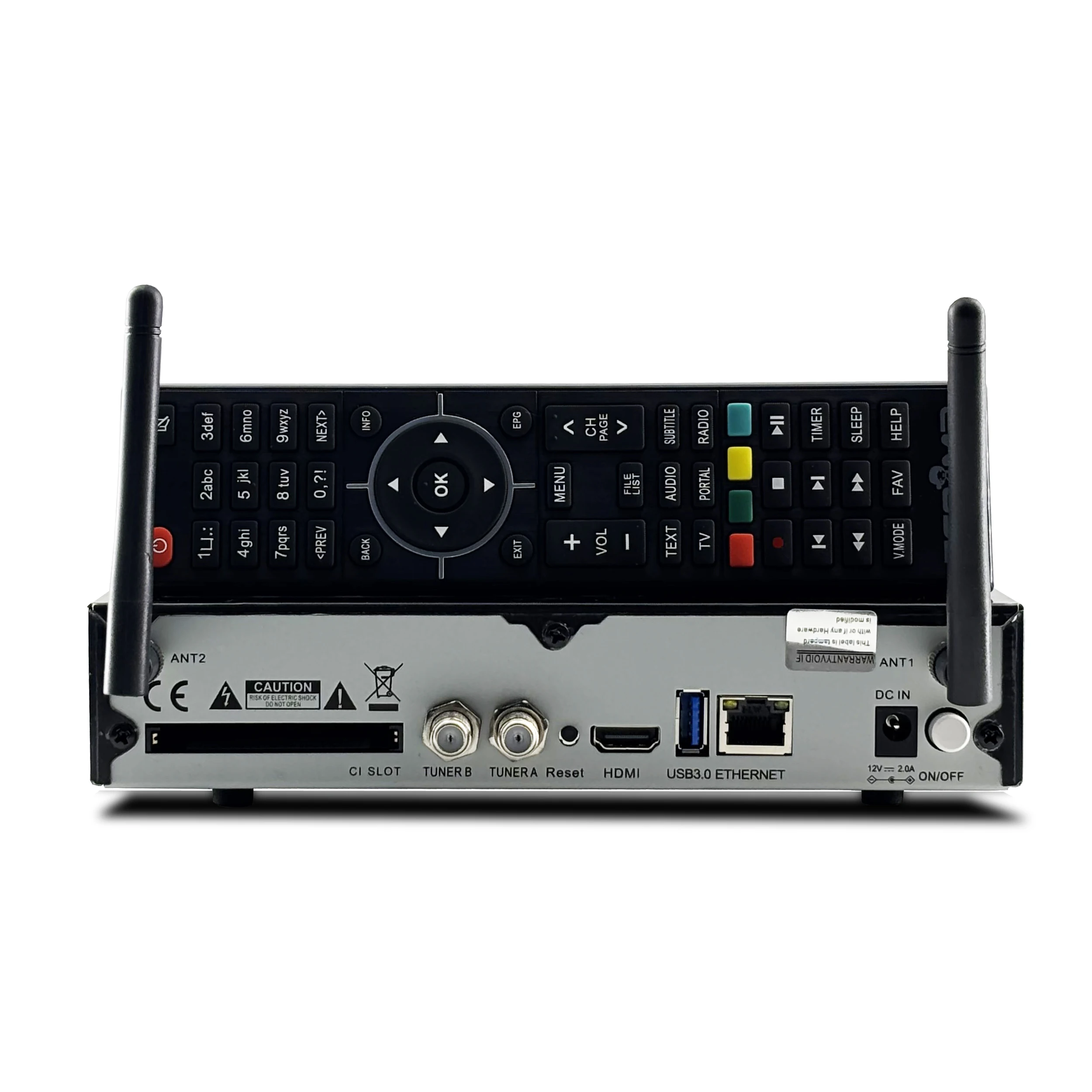 Newest ZGEMMA 4K UHD satellite tv decoder ZGEMMA H17TWIN DVB S2/S2X ...