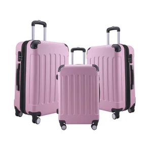 High Quality 4 Wheels Luggage Travel Bag Traveling Bags Sample Luggage Suitcase 3pcs Set Designer Suitcases
