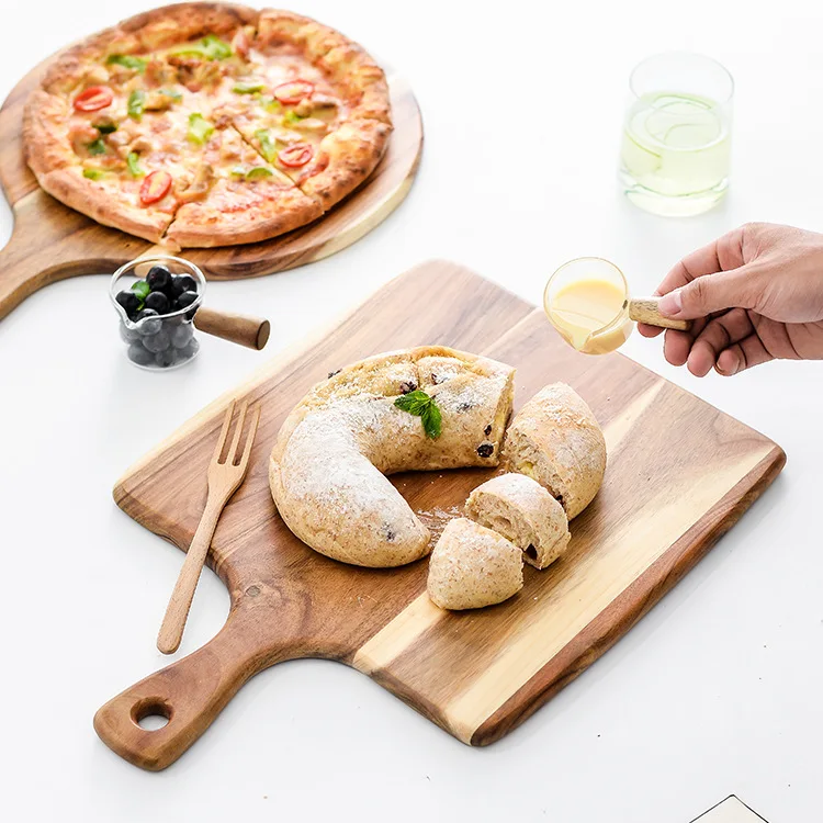 Popular wooden pizza tray