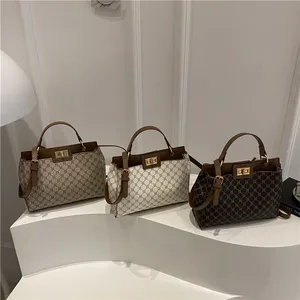 Luxury Brand Women Handbag PU Leather Tote Bag Classic Elegant Popular Messenger Crossbody for Ladies Carry