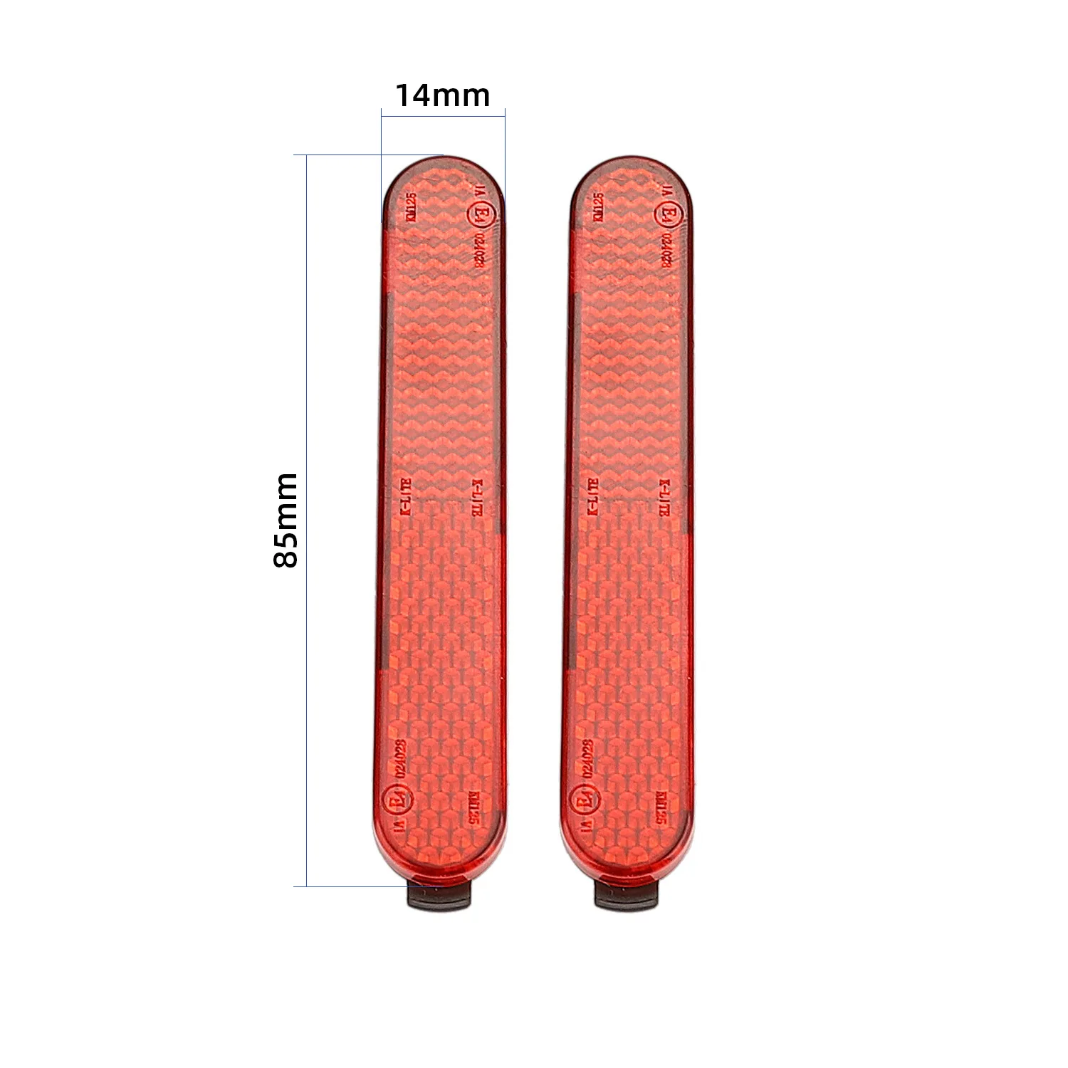 Pro2 1S Electric Scooter Accessories Reflective Decorative Cover Sticker Version Reflective Strip for Xiaomi Trottinette