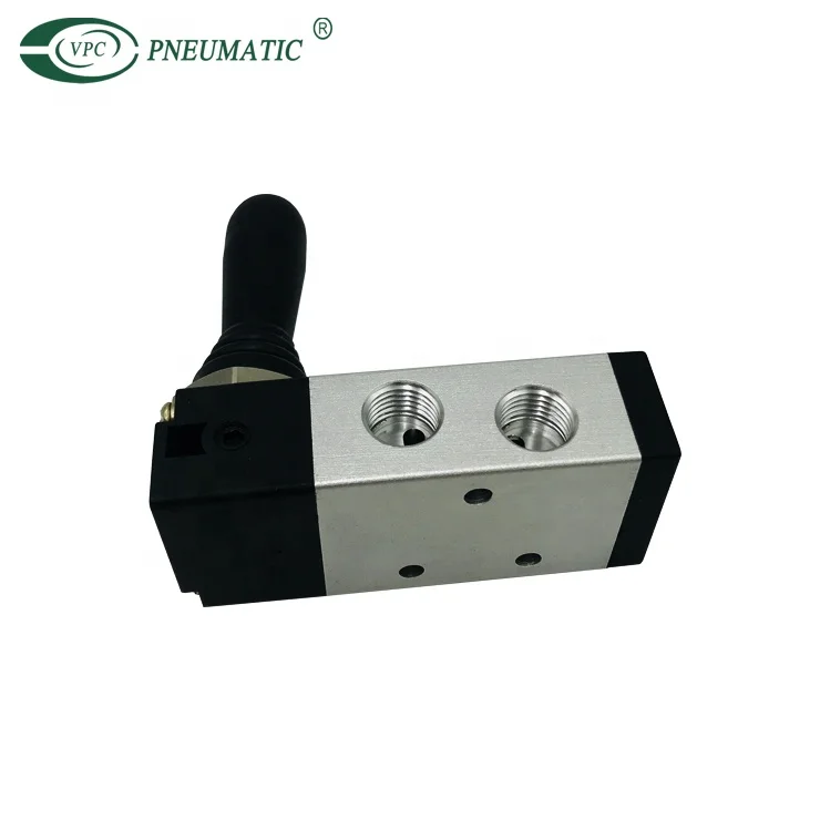 5 Position 2 Way Manual Valve Hand Push Pull Control Manual Pneumatic Air Valve