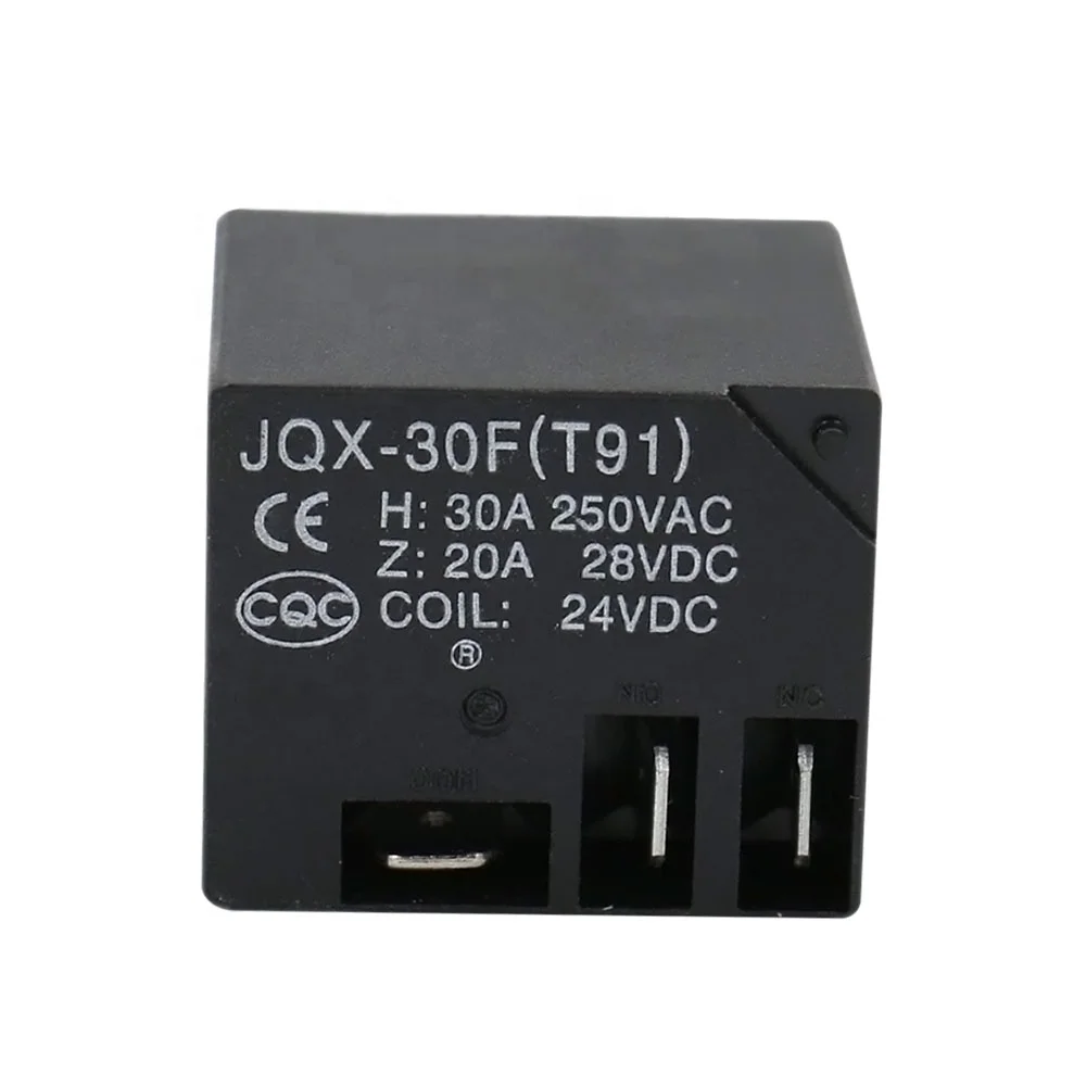 JQX-30F T91 DC24V Coil 5 Pin PCB Power Relay - High Performance