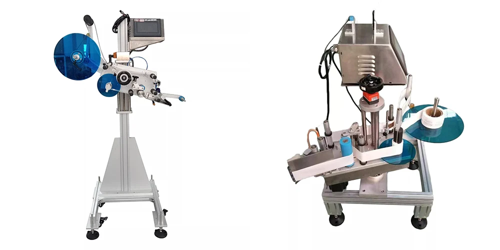 Automatic Bag Carton Box Top and Bottom Side Label Applicator Labeling ...