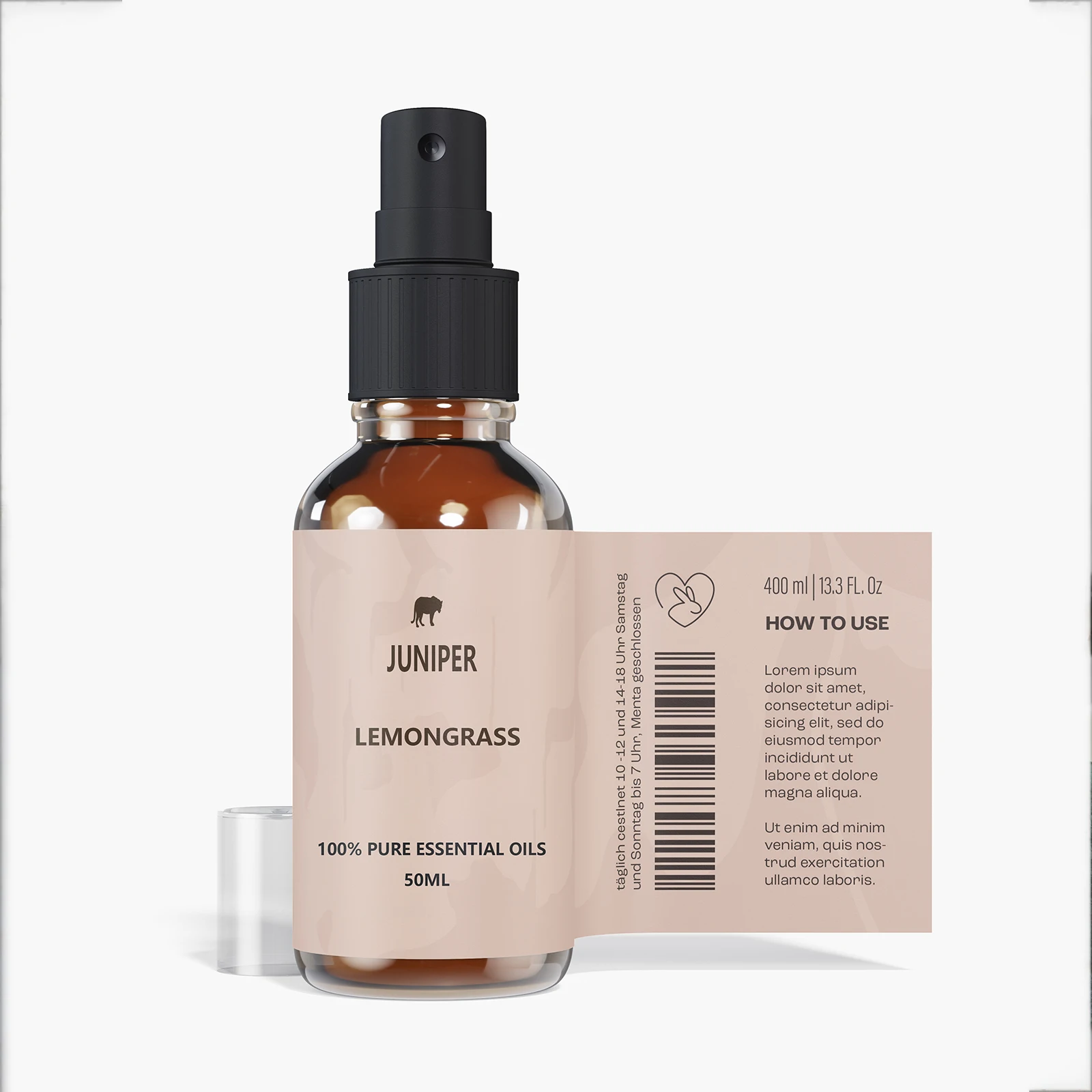 Waterproof Custom Brand Logo Lotion Cream Jar Sticker Essential Oil ...