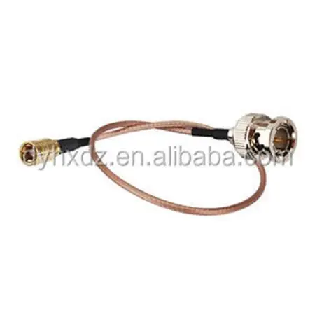 RF coaxial coax cable assembly SMB male to BNC male for RG316/U pigtail cable