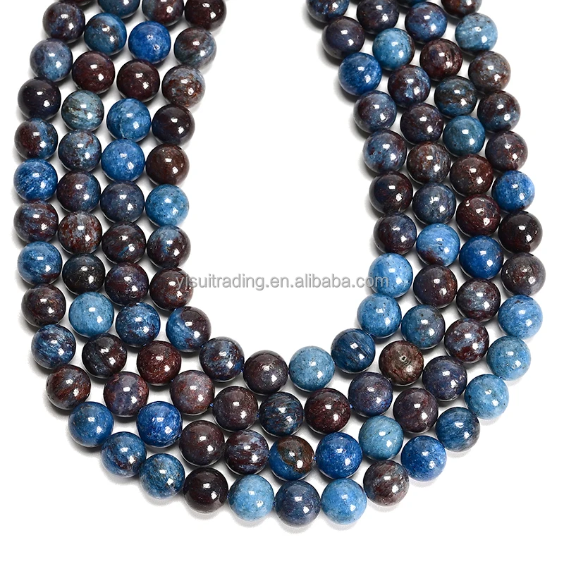 Cuentas De Pirita Natural AA Piedras Preciosas Redondas Cuentas Sueltas 4 Mm 6 Mm 8 Mm