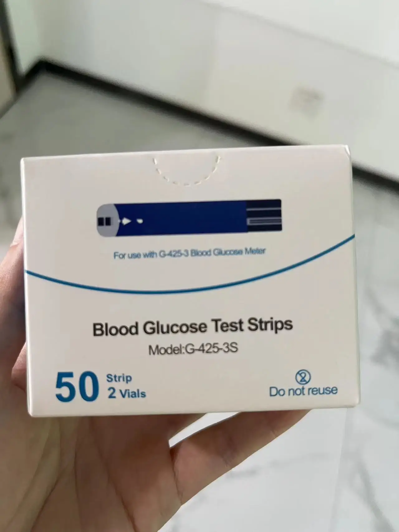 High Accuracy Blood Glucose Strips Diabetes Glucose Test Strip 10pcs