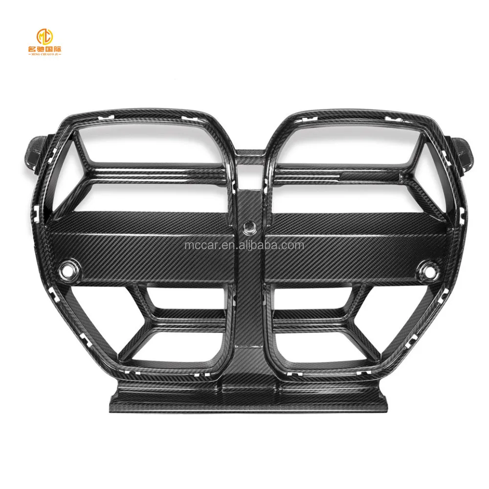 Car Grills Carbon Fiber Car Grill For BMW M3 M4 G80 G82 Grill