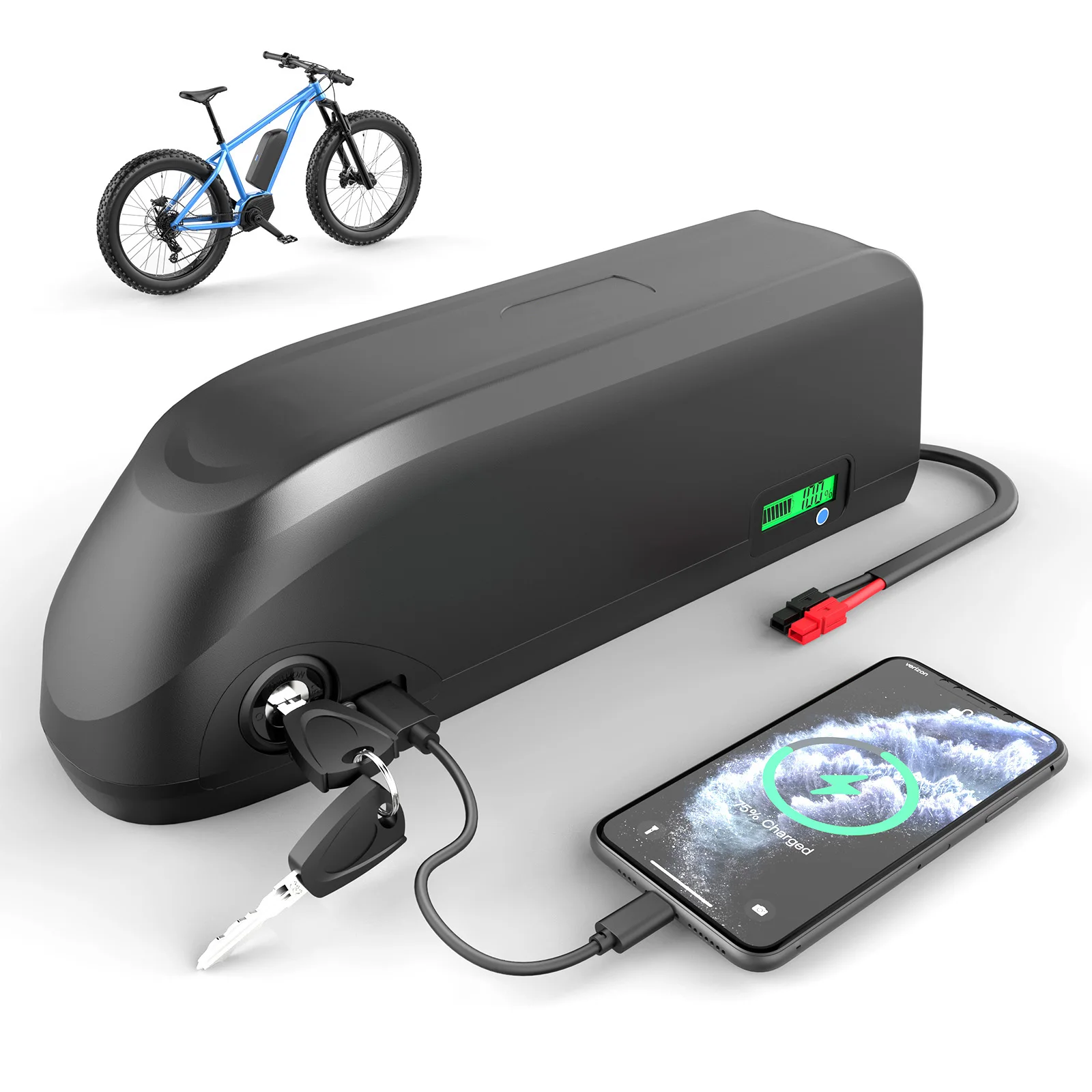 Free Shipping Ebike Battery Pack Li-ion for 0-1500W Adult Bicycle Motor,Hailong Battery Replacement 48V 14.4ah 19.2ah 20ah