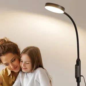 JACKSUN Simple Modern Creative LED Lamp Fans Ins Style Floor Lamp for Living Room Bedside Table Vertical Fan Lamp