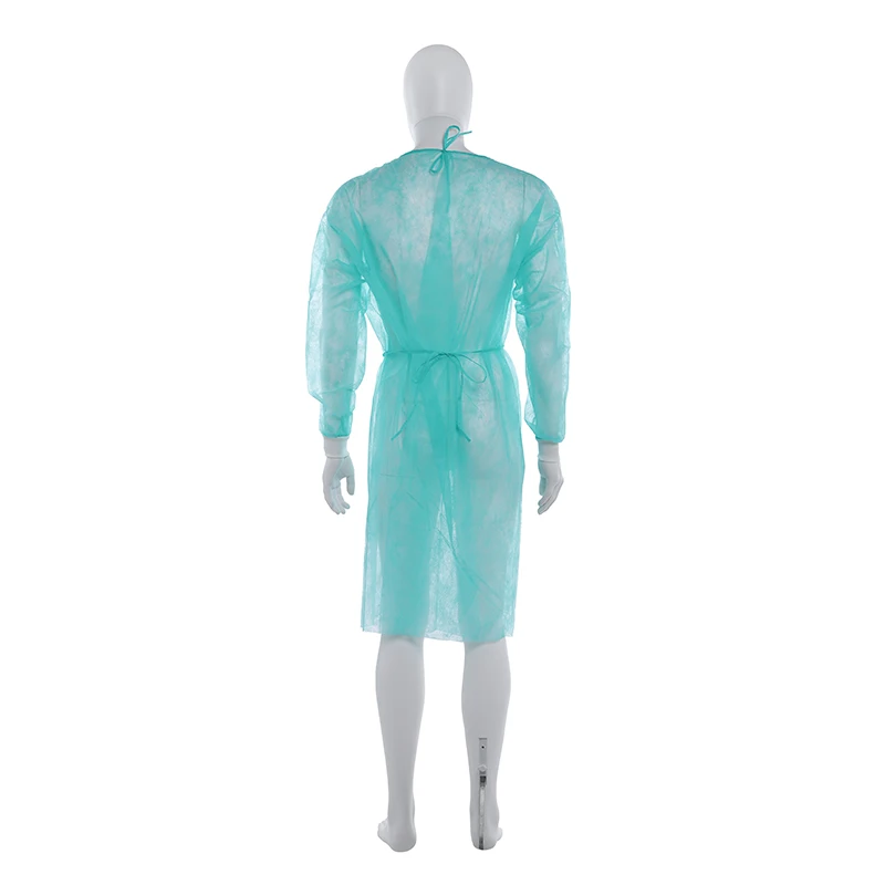 Factory Custom pp Pe Disposable Medical Isolation Surgicals Sterile Gowns Protective Clothing Clothes