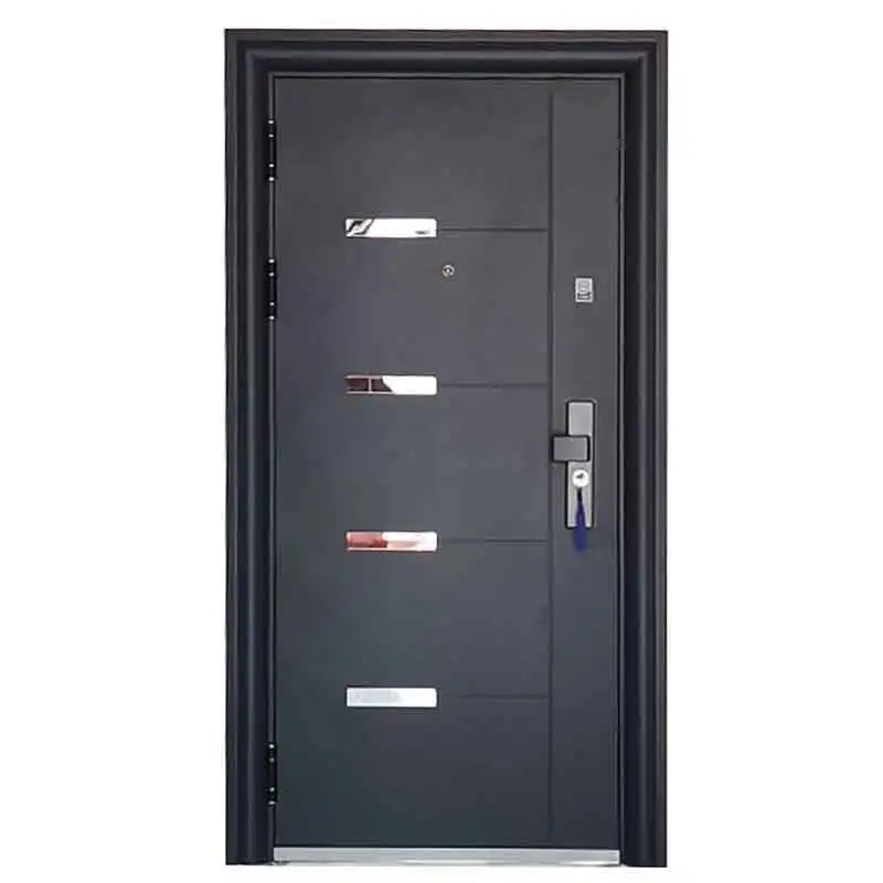 Phipulo Latest Design Cheap Price Luxury Style Hot Sale Exterior Security Steel Metal Door