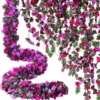 45 rosas pequeñas de color púrpura