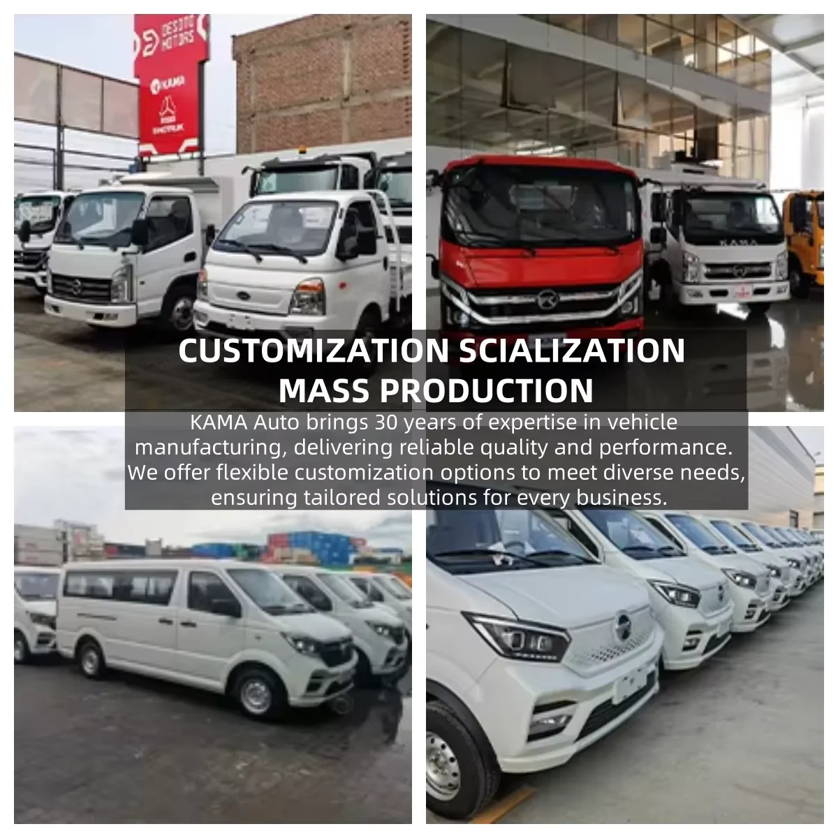 KAMA Electric Mini Dump Truck 4x2 | Light Duty EV Tipper Truck for Urban Construction