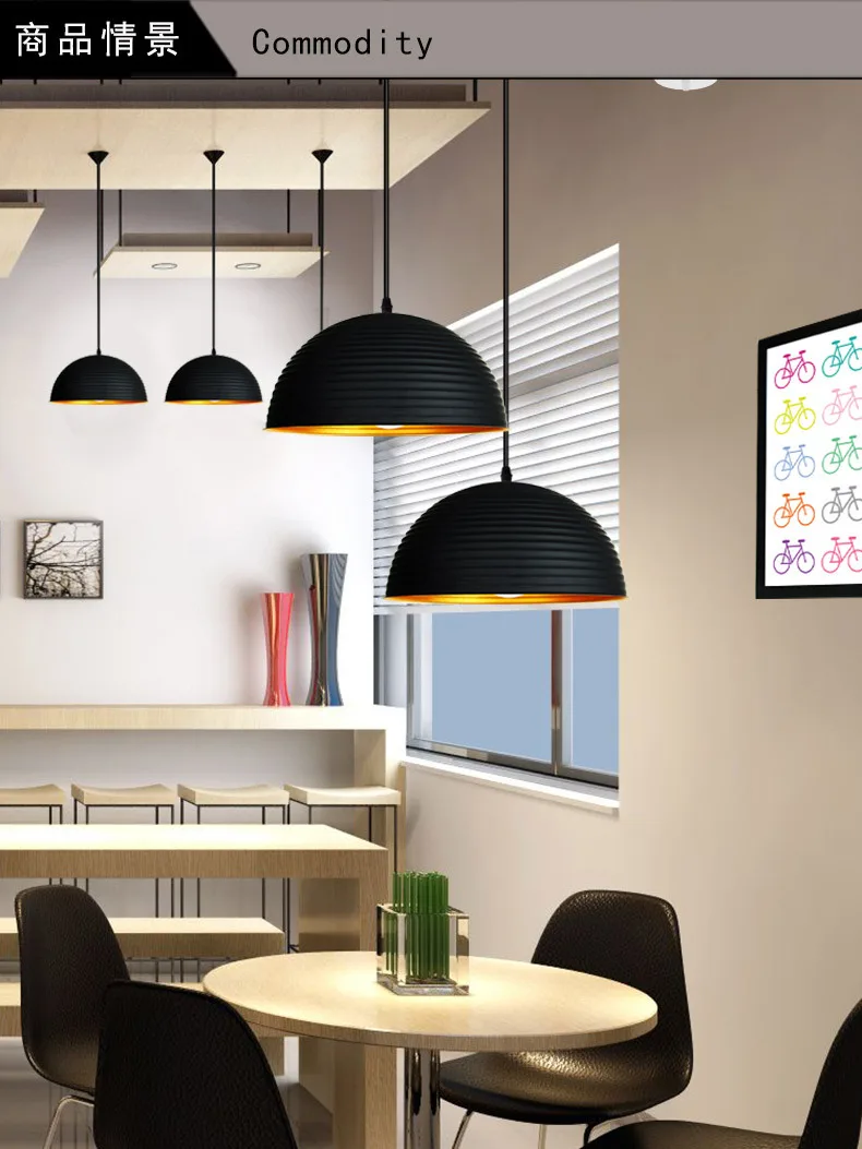 Metal hanging led light pendant lighting bar chandelier industrial pendant lights vintage chandelier