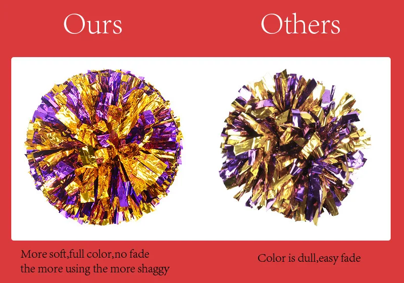 Ecofriendly Best Quality Multi Color Young Children Mini Cheer Plastic