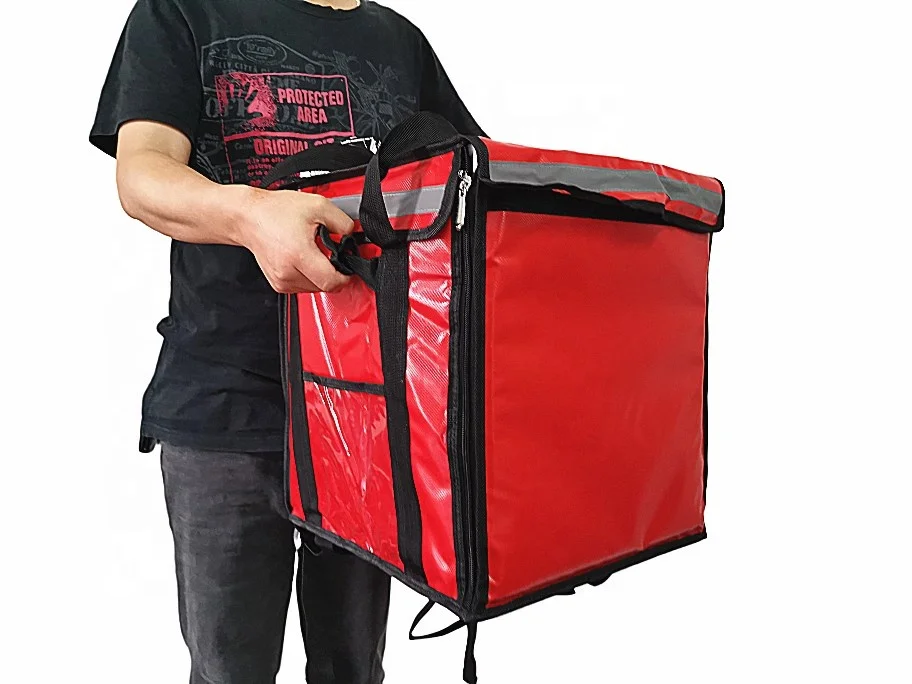 Mochila térmica grande impermeable para motocicleta, bolsa