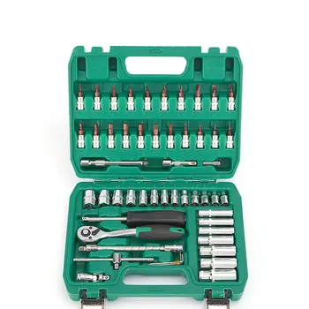 Canpro 46 Pcs Craftsman Auto Hand Tool Sockets Set for Home Tool Kit Conjunto De Ferramentas Hands Tool Set Mecanic