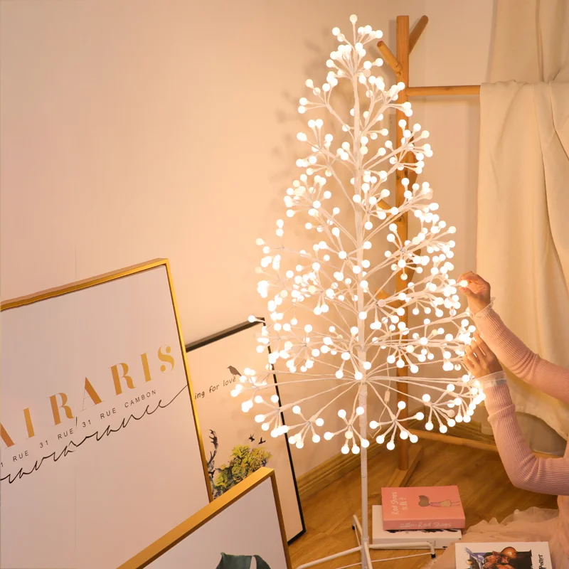 Holiday Decorative Christmas Tree With Led Lights Flat Christmas Tree for Wedding Christmas Tree Lights