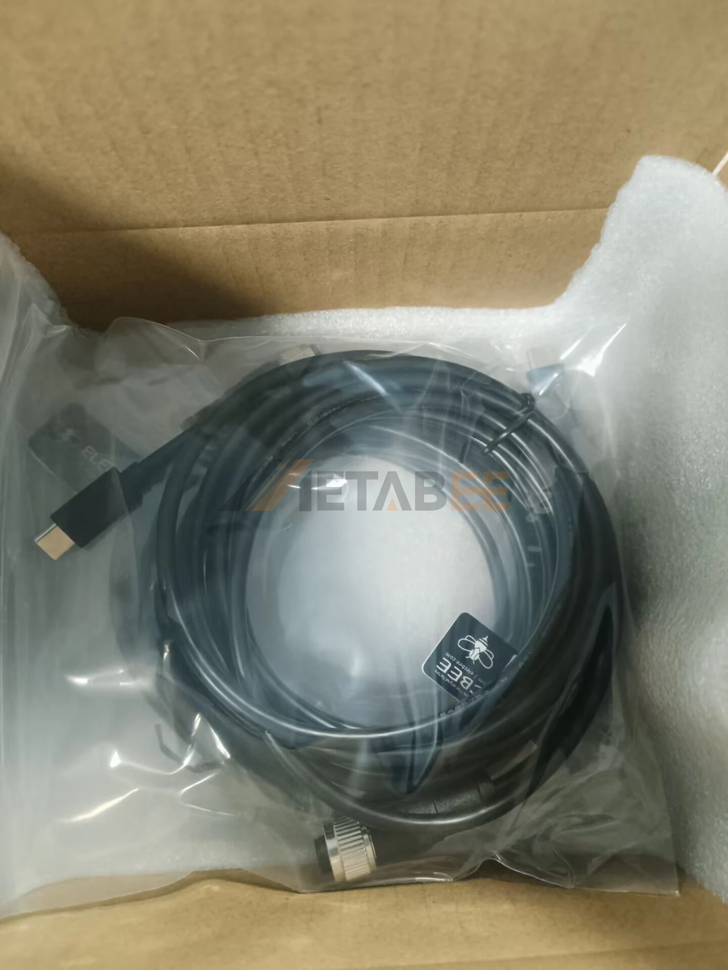 M12 A Code Female to USB Type C 3m Cable Connector 4Pin 4 Pin Male RS485 RS232 Waterproof M12 4 Pin to Usbm12 to USB Socket