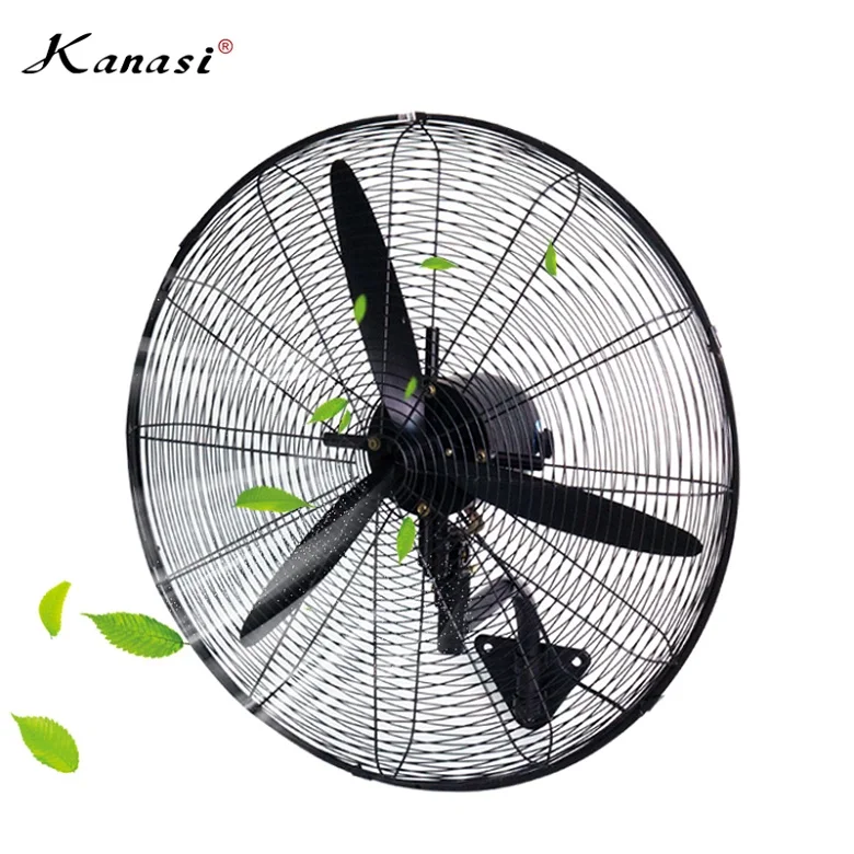 Kanasi 20 26 30 Inch Ventiladores Industriales Wall Fan with Remote Industrial Fans